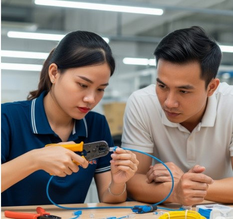 Hướng Dẫn Bấm Dây Mạng RJ45 Chuẩn Nhất Từng Bước