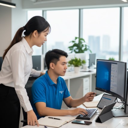 Nâng cấp hệ thống máy tính với dịch vụ cài Win và phần mềm.