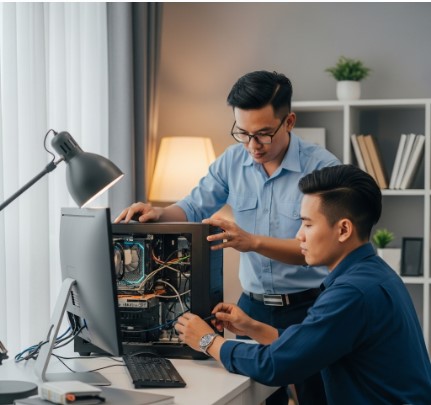 Cai dat may tinh tai nha