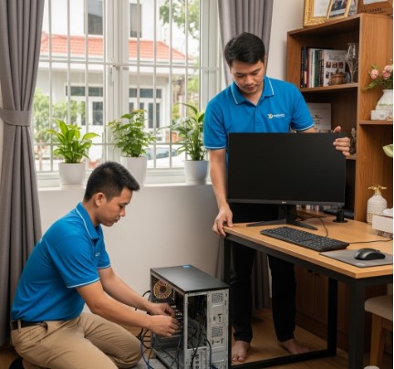 Cai dat may tinh tai nha